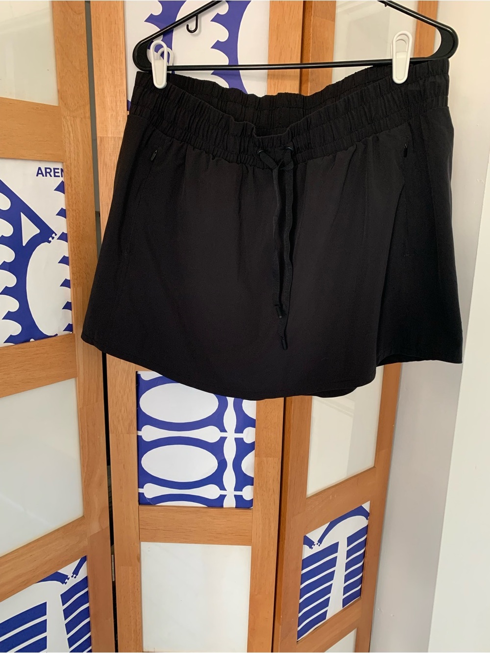 Black All In Motion skort
